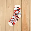 Мужские носки смешивают 5pairs Creative Camouflage Art Graphic Mountain Men Cotton Dong Casual осень зимняя оптом P043