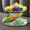 Slipper 2022 Children's Slippers Summer Indoor Shoes Cartoon Dinosaur Beach Sandals for Boys Girls Baby Kids Slippers T230104