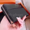 Men Fashion Clutch Bag Women Wallets Leather Flower and Star Print Coin Pocket Classic Style Purse Card Holder