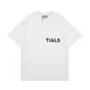 Sommar Män Dam Designer T-shirt Lösa Oversize T-shirts Kläder Mode Toppar Mans Casual Bröst Letter T-shirts Lyxiga Street Shorts Ärmkläder Herr Tshirts