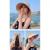 Wide Brim Hats Sun Hat Summer Women Visor Uv Protection Beach Fisherman Outdoor Riding Traveling Foldable Cap