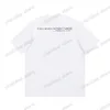 xinxinbuy Men designer Tee t shirt Paris world food letters print jacquard short sleeve cotton women white black gray XS-XL