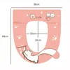 Крышка сидений туалета Зимние теплые сиденья коврик для домашнего полного покрытия для домашней ванной комнаты