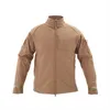 Giacche da esterno Felpe con cappuccio Giacca tattica in pile da uomo Outdoor Militare Pelle di squalo Soft Shell Combattimento Giacca a vento Cappotti Army Bomber impermeabile Giacche cargo 0104