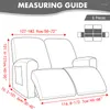 Chair Covers 1 2 Seater Jacquard Recliner Cover Water Repellent Armchair Sofa Slipcovers For Living Room Elastic Furniture