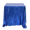 Nappe de table paillettes paillettes couverture rectangulaire couleur or Rose/argent nappe pour fête de mariage décor à la maison 120 180cm