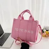 Tote Bag Fashion Letter Handbags Womens Shoulder Bags Crossbody Small Shopping Bag Girls Fashion Totes Great Leather with 12colors