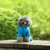 Dog Apparel Winter Warm Down Jacket Pet Dogs Costume Puppy Light-weight Four Legs Hoodie Coat Clothes For Teddy Bear Jumpsuit