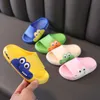 Slipper 2022 Children's Slippers Summer Indoor Shoes Cartoon Dinosaur Beach Sandals for Boys Girls Baby Kids Slippers T230104