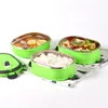 Dinnerware Sets Portable Rectangular Lunch Box Stainless Steel Insulated Storage Container Outdoor Camping Picnic Gass