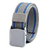 Belts High Quality Pit Pattern Nylon Belt Environmental Protection Quick Release Men Women Plastic Steel Safety Check Buckle