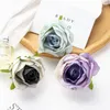 Fleurs décoratives 30 Pcs Artificielles Pour Scrapbook Décor À La Maison De Noël Fête De Mariage Guirlande De Roses En Soie Diy Boîte De Bonbons Artisanat Faux Plantes