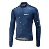 Racing Jackets High Quality Race Fit Cycling Jersey Thermal Fleece Long Sleeve Bike Clothes For Winter Pro Team Invierno