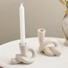 Kandelaars Home Decor Holder Decoratieve kaarsen en eigenaren Wedding For Table Candlestick Stick