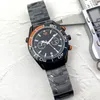 moda luksusowe męskie zegarki męskie designer chronografu na rękę top markę All Stalom Steel Band Classic Watch For Men Christ231v