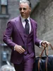 Anpassa Tuxedo One Button Handsome Peak Lapel Groom Tuxedos Men Suits Wedding/Prom/Dinner Man Blazer Jacket Pants Tie Vest W1215