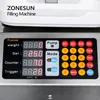 ZONESUN – Machine de remplissage électrique 2 en 1, petit liquide, pesage, eau, jus, lait, bouteille en plastique, remplissage quantitatif