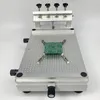 Silkescreen tryckmaskin uppgradera oljetryck röd limskrivare 28x40 cm chip reparation lödpasta skrivare med lödblandaren