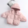 다운 코트 2 7 세 어린이 S 캐주얼 겉옷 소녀 추운 겨울 따뜻한 후드가있는 어린이면 패딩 옷 아이 재킷 재킷 230104