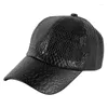 Czapki kulkowe krokodyl skórzany czapek mężczyzn Material Material Visor Strapback Baseball Casquette Gorras Para Hombre Camo Trucker