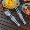 Dinnerware Sets Outdoor Stainless Steel Clips Dishes Public Spoons Chopsticks Ice Cubes Pack Of Cereal