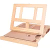 Chevalet en bois peinture artiste bureau Portable Miniature Table pliante boîte peinture à l'huile accessoires Art fournitures