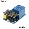 Integrerade kretsar ESP8266 ESP01S 5V WiFi Relay Mode Things Smart Home Remote Control Switch för Arduino Phone App Wireless Drop de DHT3X