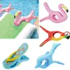 Stor sommarkläderklämma krok Animal Parrot Dolphin Flamingo Watermelon Shaped Beach Handduksklämma för att förhindra att vind söta plastkläder pinnar klipp SN616