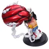 Eylem Oyuncak Figürleri 25cm Anime Tek Parça Maymun D Luffy Grear Dördüncü GK Heykeli PVC Action Figür Bebek Figma Tahsilat Dekorasyonlar Model Oyuncak Hediye T230105