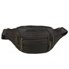 Outdoor Bags Chest Waist Bag Vintage Men Large Capacity Crossbody Travel Zipper Waterproof Fanny Multifunction