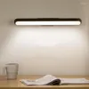 Table Lamps Wireless Led Night Light Hanging Magnetic Bedroom Lamp USB Charging Office Room Study Reading Lights Portable Desk