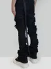 Men s Jeans PFNW Autumn Niche Style High Elastic Solid Color Men And Women Trousers Darkwear Chic Pencil Pants 12A4954 230104