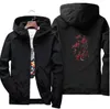 Herrjackor män sommar hoody rashguard anorak jacka vindbrytare hip hop college student vindbrytare jaqueta masculina