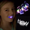 Glow Tooth Funny Games LED Dzieci Dzieci Światła zabawki Flash Flash Brace Usta Strażnik Glow Party Supplies 1276