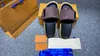 Designer Men Woman Slippers Embossed Brown Sliders White Embellishment Platform Wedge Sandal Thick Bottom Couple Models with box size35-46