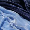 Bekleidungsstoff Glitzer Satin Organza Tüll glänzend glänzend leicht reflektierend für Kleid Schwarz Weiß Blau Rosa Meterware