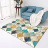 Carpet Ruldgee Retro American Rugs Geometry Marockan National Style Alfombra Bedroom Door Mat Living Room 230104