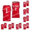 Koszykówka uczelni nosi thr nc State Wolfpack NCAA College Basketball Jersey Dereon Seabron Terquavion Smith Jericole Hellems Cam Hayes Casey Morsell Thomas Alle