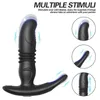 Massaggiatore giocattolo del sesso Telescopico Anal Butt Plug Vibratore Telecomando Massaggiatore prostatico maschile Giocattoli in silicone per donne