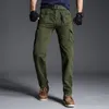 Męskie spodnie wojskowe taktyczne mężczyźni Specjalne spodnie spodni ładunkowy pracujący mężczyzna odporny na noszenie swobodnego treningu kombinezon