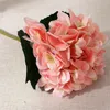 Dekoratif çiçekler 47cm yapay ortanca şube ev düğün dekor ipek çiçek yüksek kaliteli sahte parti dekorasyon