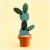 Mats almofadas de mesa montanhas -russas Diy cactus conjunto de novidades Presente de ch￡ de ch￡ de ch￡ de capa de caf￩ Decor de insatishing Decora￧￣o de cozinha Decora￧￣o de cozinha DHKRJ