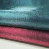 Kledingstof glanzende metalen brokaat satijn nylon-cotton voor kleding zwart witte marineblauw groen rood bij de meter