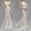 Abiti da sposa eleganti a sirena Sweetheart a vita alta senza maniche in tulle a strati con richiedenti complessi Abito da corte senza schienale Custom Made Plus Size Abiti da sposa