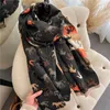 Дизайнерские шарфы Fahion Толстый кашемирский женский шарф -шарф зимний теплый пашмина одеяло Bufanda Print Stense Shaw