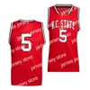 Trägt Thr NC State Wolfpack NCAA College-Basketballtrikot Dereon Seabron Terquavion Smith Jericole Hellems Cam Hayes Casey Morsell Thomas Alle