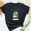 여성 T 셔츠 Mitski A Burning Hill T Shirts 그래픽 프린트 여름 투어 Tshirt 여성 코튼 반팔 Womens Tops Tee Streetwear 230105