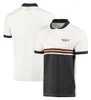 Costume de course F1 pour hommes, POLO à manches courtes, T-shirt à revers respirant à séchage rapide, personnalisé, nouvelle collection