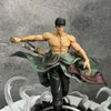 Eylem Oyuncak Figürleri Bir Parça Roronoa Zoro Çift Şekli Savaş Bir Bıçak Akış Anime Figürü Heykeli PVC Dekorasyon Model Bebek Oyuncaklar Hediyeler T230105