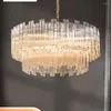 Lâmpadas pendentes Lustre de luxo de luxo Sala de estar pós-moderna